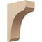 Ekena Millwork 7"W x 14"D x 21"H Classic Legacy Rough Cedar Woodgrain TimberThane Corbel, Primed Tan CORUR07X14X21LGYRCPR - alternate 1